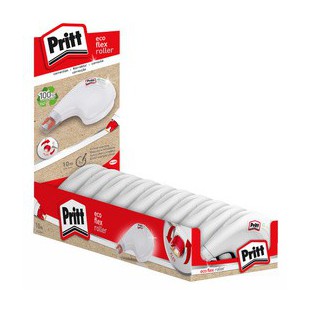 Lot de 10 : Pritt roller correcteur Eco Flex, dans un présentoir de