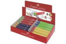 Lot de 24 : FABER-CASTELL Gomme en plastique TRI, assorti