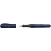 FABER-CASTELL Stylo plume GRIP 2011, M, bleu classique