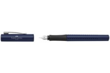 FABER-CASTELL Stylo plume GRIP 2011, M, bleu classique