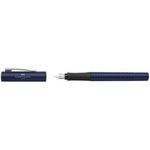 FABER-CASTELL Stylo plume GRIP 2011, B, bleu classique