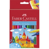 FABER-CASTELL Feutre CASTLE, étui carton de 50 pièces