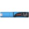 uni-ball Marqueur craie Chalk marker PWE8K, bleu métallique