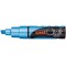 uni-ball Marqueur craie Chalk marker PWE8K, bleu métallique