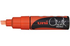 uni-ball Marqueur craie Chalk marker PWE-8K rouge métallique