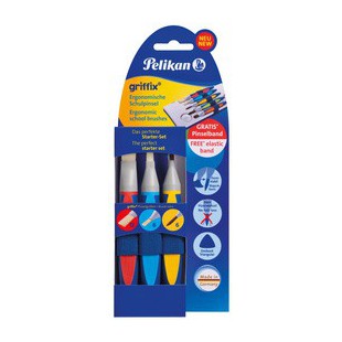 Pelikan griffix Set de pinceaux scolaires, 3 pièces