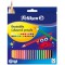 Pelikan Crayons de couleur standard, étui en carton de 24,