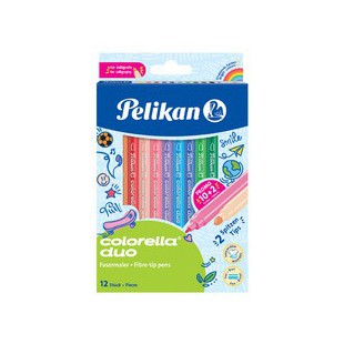 Pelikan Feutre colorella duo, étui en carton de 12