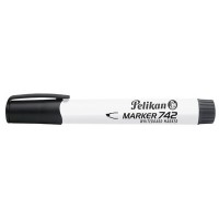 Pelikan Marqueur à tableau blanc 742, pointe biseautée, noir