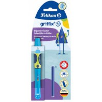 Pelikan Stylo plume griffix Neon Black, pour droitiers