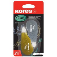 Kores Rouleau correcteur jetable 'Mini Metallic Style'