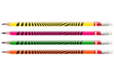 Lot de 12 : Kores Crayon à papier 'Grafitos Neon', degré de dureté: HB
