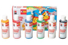 Marabu KiDS Gouache pour enfant 80 ml, kit de 6