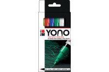 Marabu Feutre acrylique 'YONO', 0,5 - 1,5 mm, set de 6