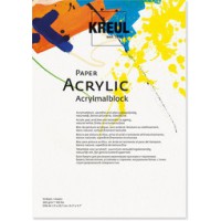 KREUL Bloc pour artiste 'Paper Acrylic', 10 feuilles, A4