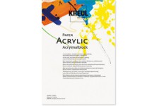 KREUL Bloc pour artiste 'Paper Acrylic', 10 feuilles, A4