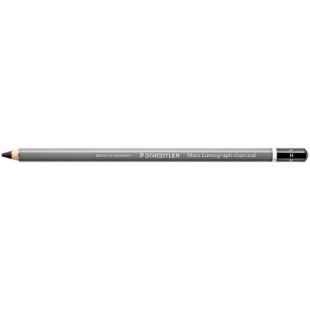STAEDTLER Crayon au fusain Mars Lumograph charcoal, dureté:H