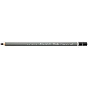 STAEDTLER Crayon au fusain Mars Lumograph charcoal, dureté:M