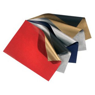folia Papier cadeau de Noel 'Bicolor', bleu/argent