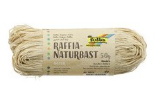 folia Raphia naturel, 50 g, menthe