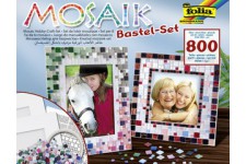 folia Kit créatif Mosaïque, plus de 800 pièces, 2 cadres-