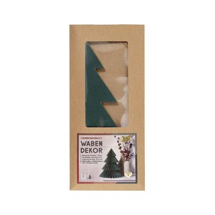 folia Décoration alvéolée CLASSIC XMAS TREE, taille: L