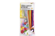 folia Kit d'activités en fil chenille RAINBOW, 212 pièces