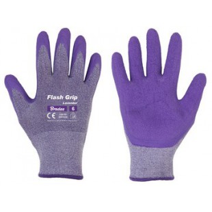 Bradas Gants de jardinage femme Flash Grip Lavender, S