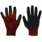 Bradas Gants de travail Flash Grip RED, noir/rouge, S