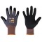 Bradas Gants de travail Flex Grip Sandy, noir/gris, XL