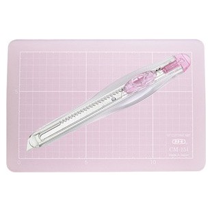 NT Kit cutter et tapis de découpe AM350P, rose