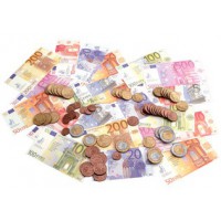 Wonday Kit 'initiation Euro', 65 billets & 80 pièces, sachet