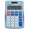 MAUL Calculatrice de bureau MJ 450, 8 chiffres, bleu clair