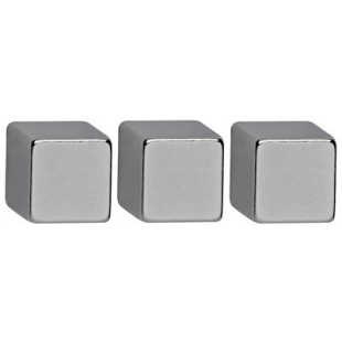 MAUL Aimant néodyme cube, 5 mm, capacité d'adhérence: 1,1 kg