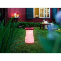 WEDO Tabouret télescopique SITTOGLOW, en plastique, noir