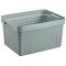plast team Bac de rangement SEOUL BASKET L, noir