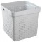 plast team Bac de rangement SEOUL BASKET XL, noir