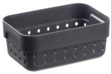 plast team Corbeille de rangement SEOUL ORGANIZER S, noir