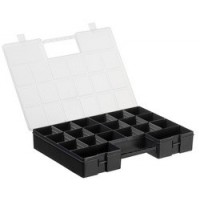 Plast team Boîte d'assortiment LUXOR HOBBY BOX, noir