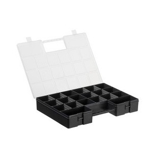 Plast team Boîte d'assortiment LUXOR HOBBY BOX, noir