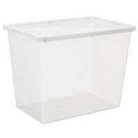Plast team Boîte de rangement BASIC BOX, 80,0 litres