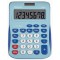 MAUL Calculatrice de bureau MJ 550, 8 chiffres, bleu clair