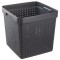 plast team Bac de rangement SEOUL BASKET XL, noir