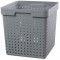 plast team Bac de rangement SEOUL BASKET XL, noir