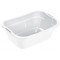 plast team Corbeille à linge LAUNDRY BASKET, 23 L, argent