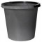 plast team Seau de nettoyage ATLANTA, 10 litres, noir