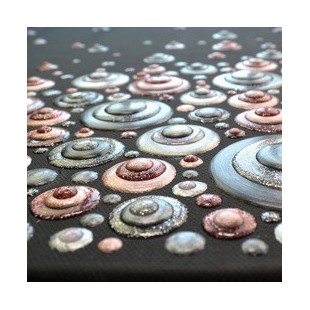 ViVA DECOR Set de peinture Blob Paint Silver Moon, 6 pièces