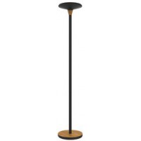 UNiLUX Lampadaire à LED BALY BAMBOO, dimmable, blanc-bambou