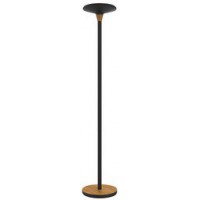 UNiLUX Lampadaire à LED BALY BAMBOO, dimmable, blanc-bambou