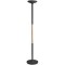 UNiLUX Lampadaire à LED PRYSKA, dimmable, hêtre/noir